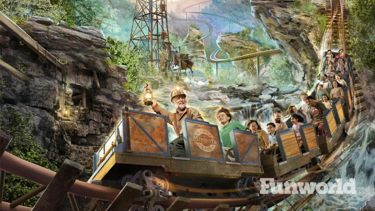 silver dollar city miners mountain artwork
