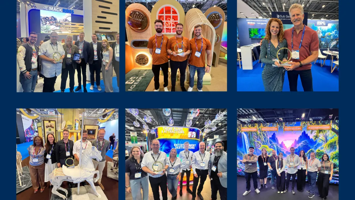 IAAPA Expo Europe 2026 Best Exhibit Award Winners