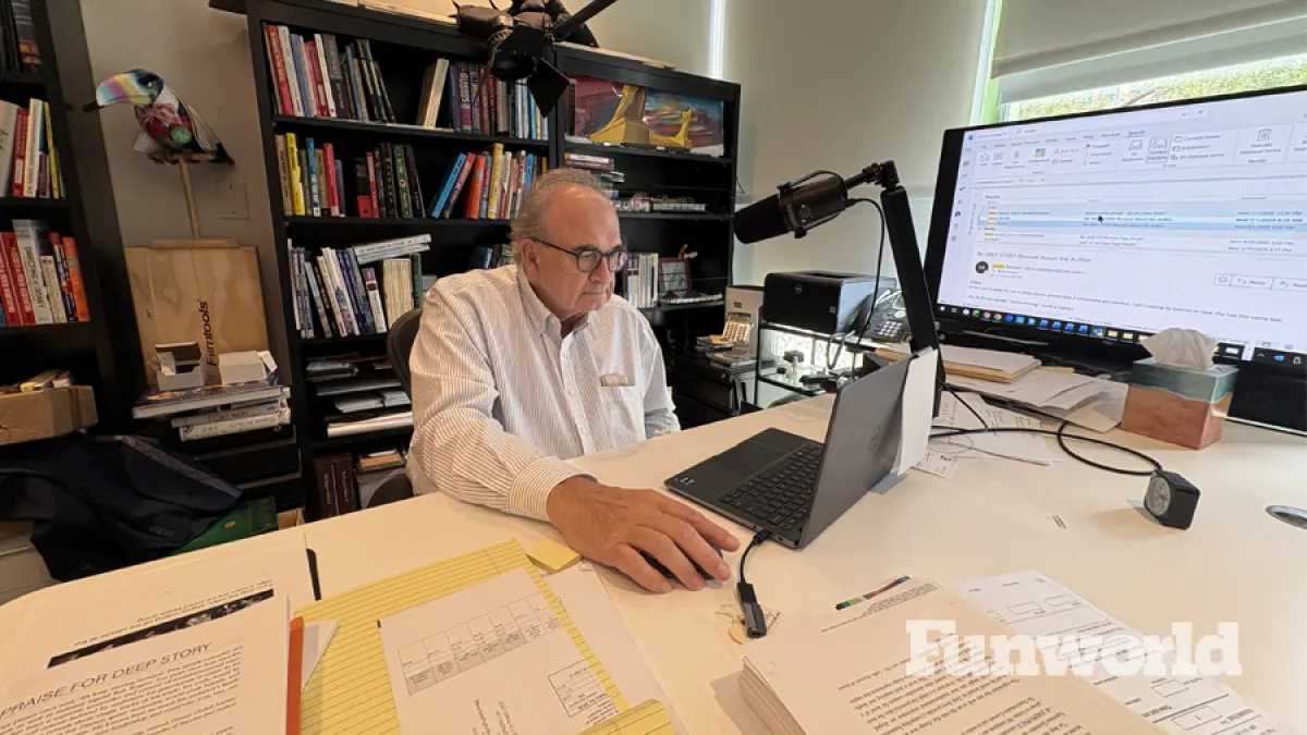 bob rogers in his office BRC Imagination Arts