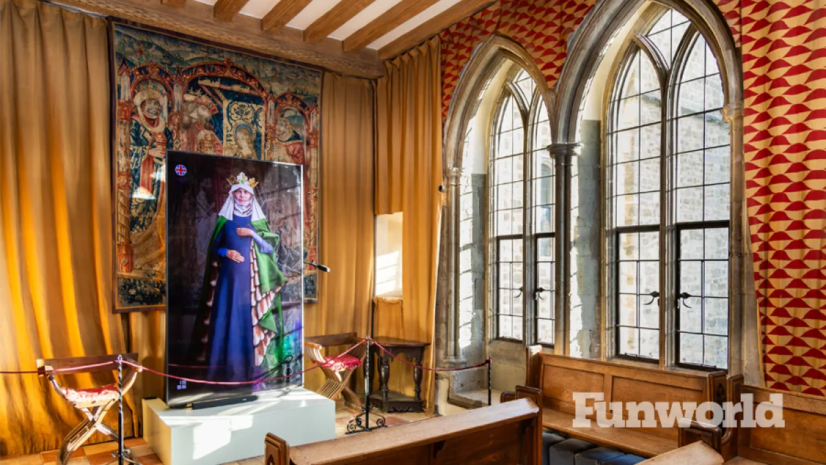 leeds castle ai queen presentation