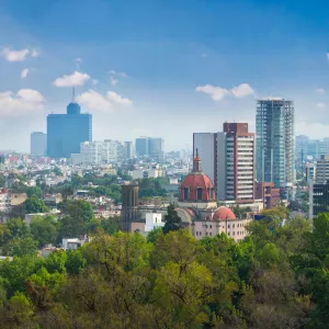 Mexico City Panoramic View