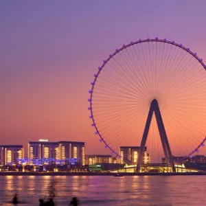 Dubai FerisWheel - IAAPA Meetup: Dubai Sunset