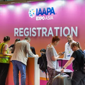 IAAPA Expo Asia Registration Desk