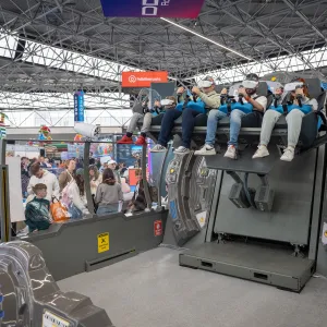 VR Simulator Exhibitor