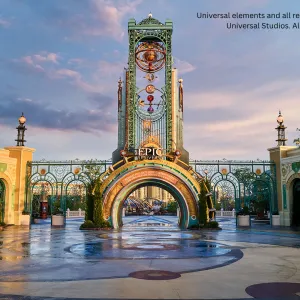 Universal Epic Universe Entrance