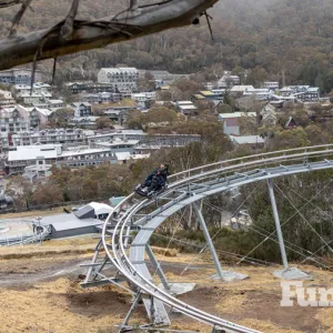 threadbo alpine resort mountain coaster and resort skyline