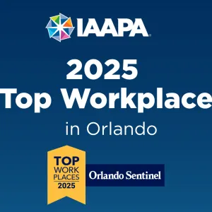 IAAPA Named Top Workplace in Orlando 