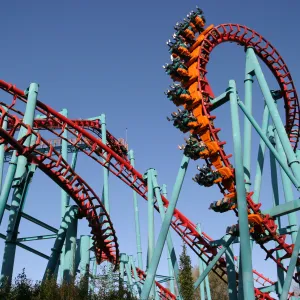 Image of roller coaster