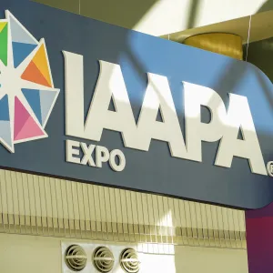 IAAPA Expo 2025 Entrance Sign
