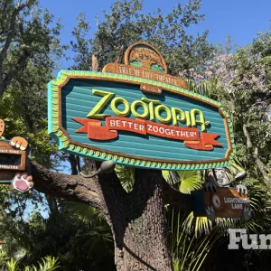 disney animal kingdom zootopia sign