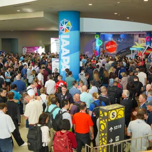 IAAPA Expo 2025 attendees in hall