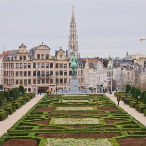 Mont des Arts in Brussels
