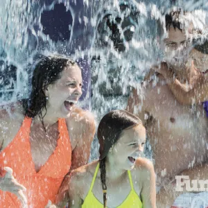 water park family