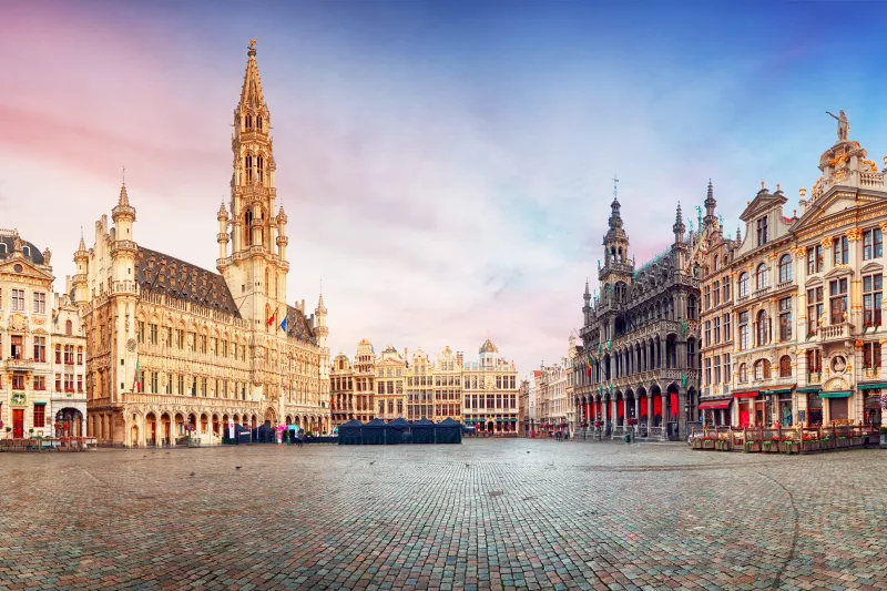 Brussels Belgium Panorama