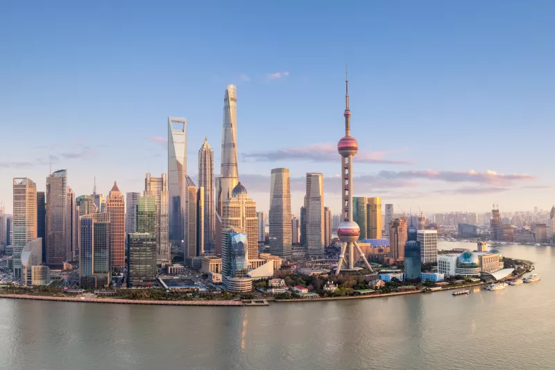 Shanhai skyline Panorama