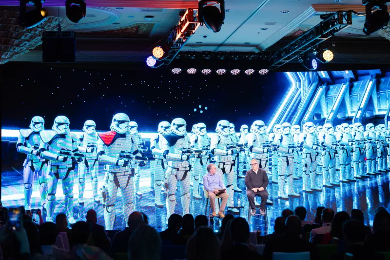 Disney Keynote Presentation on Creativity with stormtroopers image