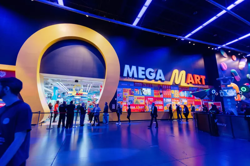 Meow Wolfs Mega Mart in Las Vegas, NV