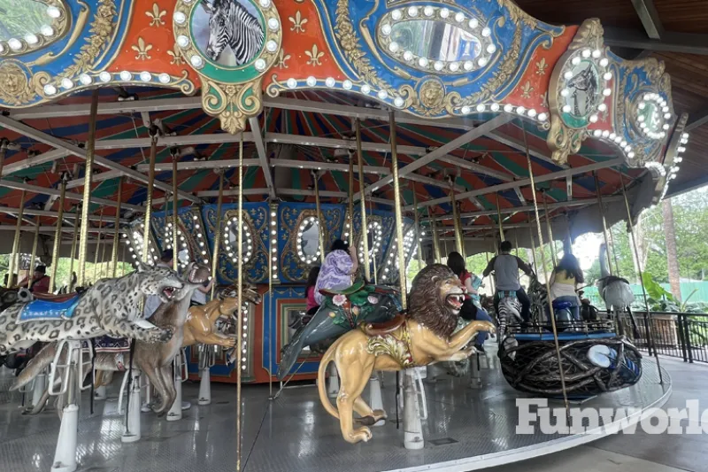 san antonio zoo carousel ride