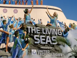 The opening ceremony of The Living Seas at Epcot in 1986