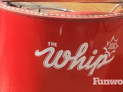kennywood whip new logo