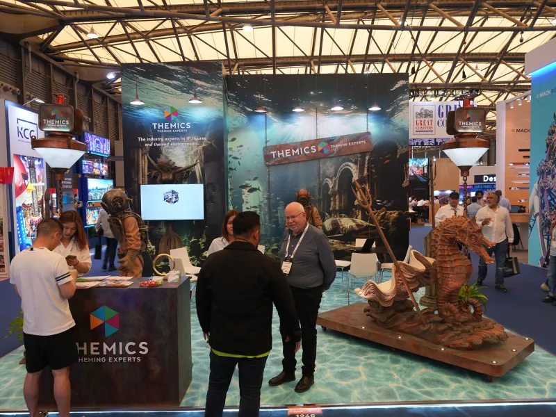 Themics booth at IAAPA Expo Asia 2025