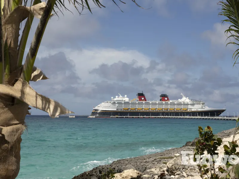 disney cruise line lighthouse point docked ship