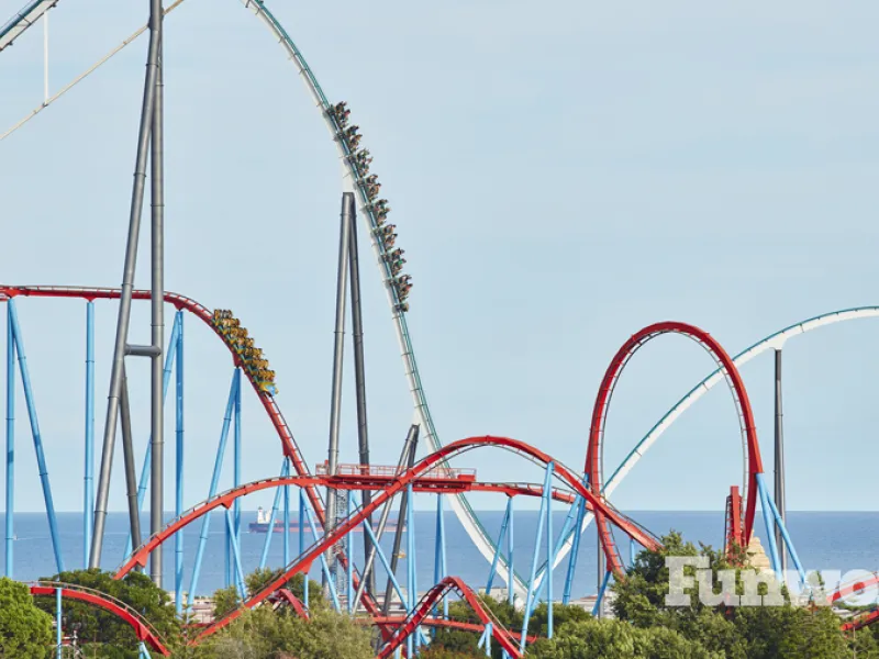 portaventura world skyline roller coasters