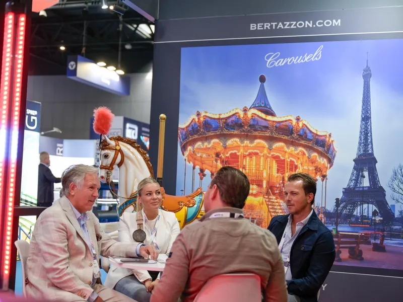 IAAPA Expo Europe 2025 Show Floor Exhibitor Booth
