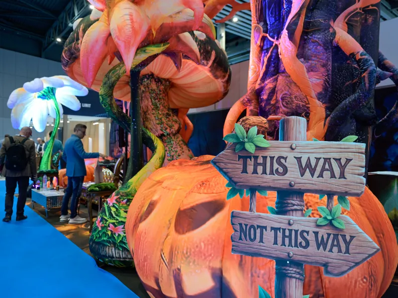 IAAPA Expo Europe 2025 Show Floor Exhibitor Display