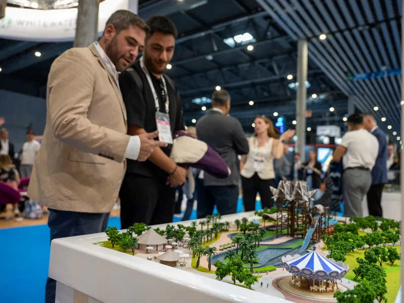 IAAPA Expo Europe 2025 Show Floor Exhibitor Display