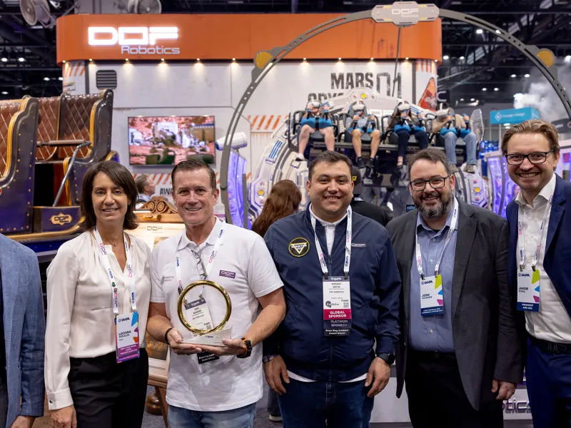 IAAPA Expo 2025 Sponsor DOF Robotics