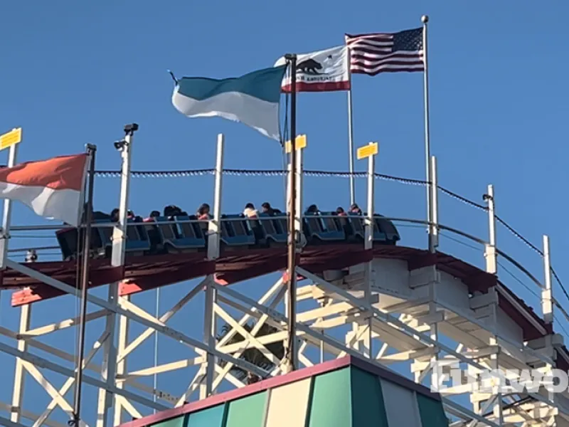 Santa Cruz Beach Boardwalk Giant Dipper