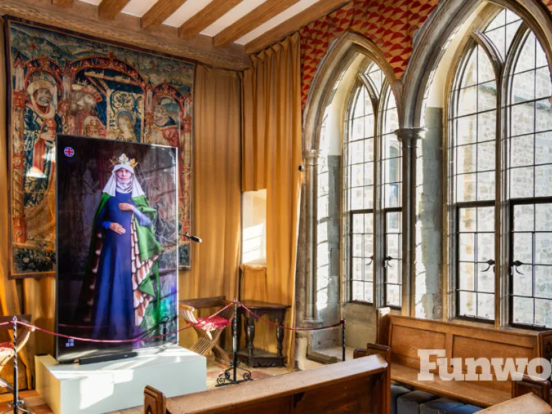 leeds castle ai queen presentation