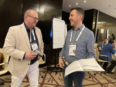 Sharing a conversation with Institute learning 