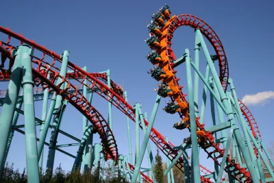 Image of roller coaster