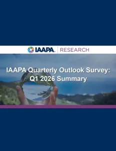 IAAPA Quarterly Outlook Survey Q1 2026 Summary