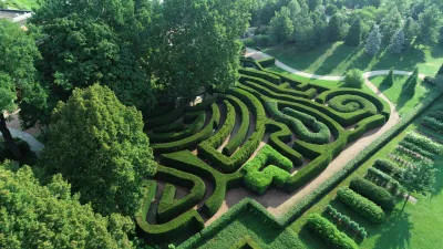 Morton Arboretum Maze