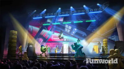 hong kong disneylabnd pixar stage
