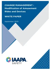 Change Management Modifications of Amusement Rides Devices 2025