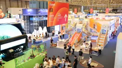 View of show floor at IAAPA Expo Asia 2025