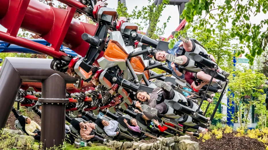 Vekoma Rides Suspended Coaster