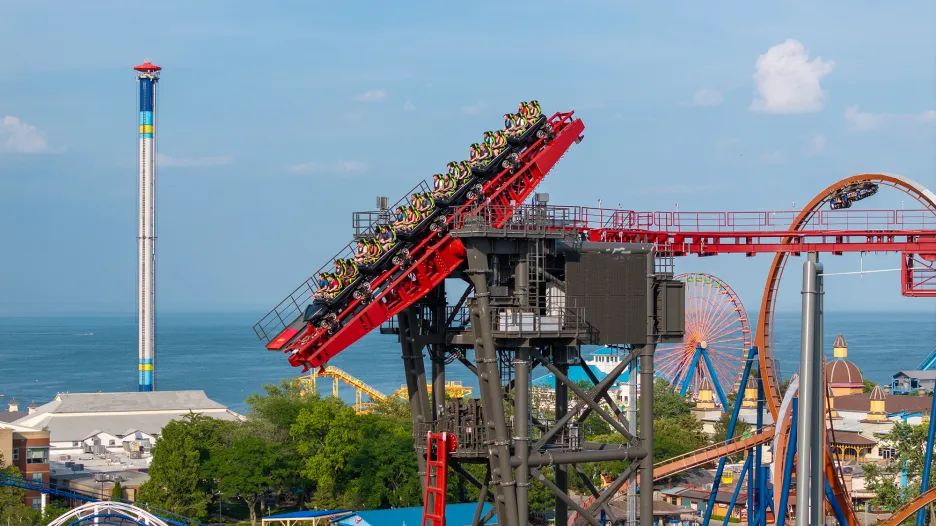 Vekoma Rides Tilt Coaster