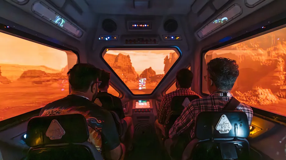 DOF Robotics Immersive Tunnel