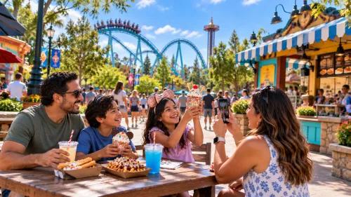 Snacks at a Theme Park