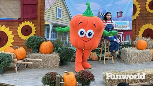 wild adventures fall stage show halloween