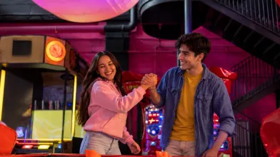 Entertainment centers teens visitors
