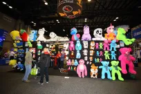 merchandise booth at expo