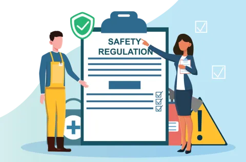 Workplace Safety Info Graphic