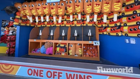 midway skill games milk can cedar point