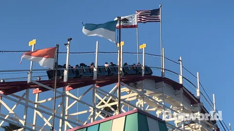 Santa Cruz Beach Boardwalk Giant Dipper